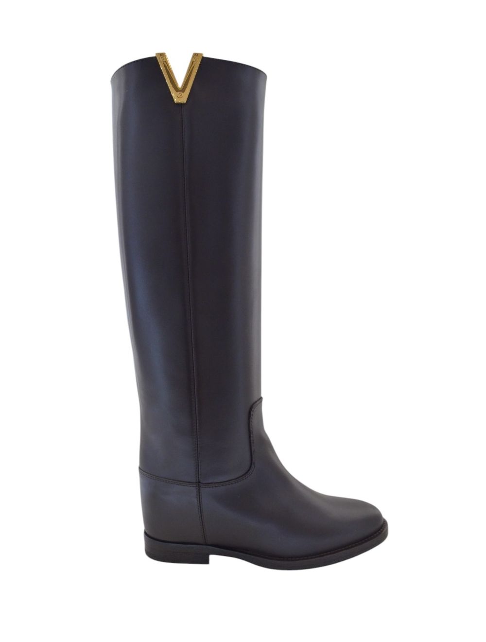 Stivale V oro 2568 pelle nera