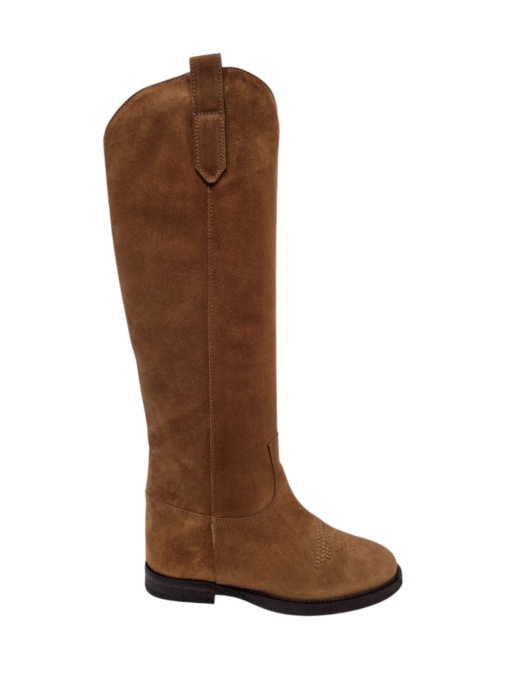 Stivale ricami camoscio martora 4177