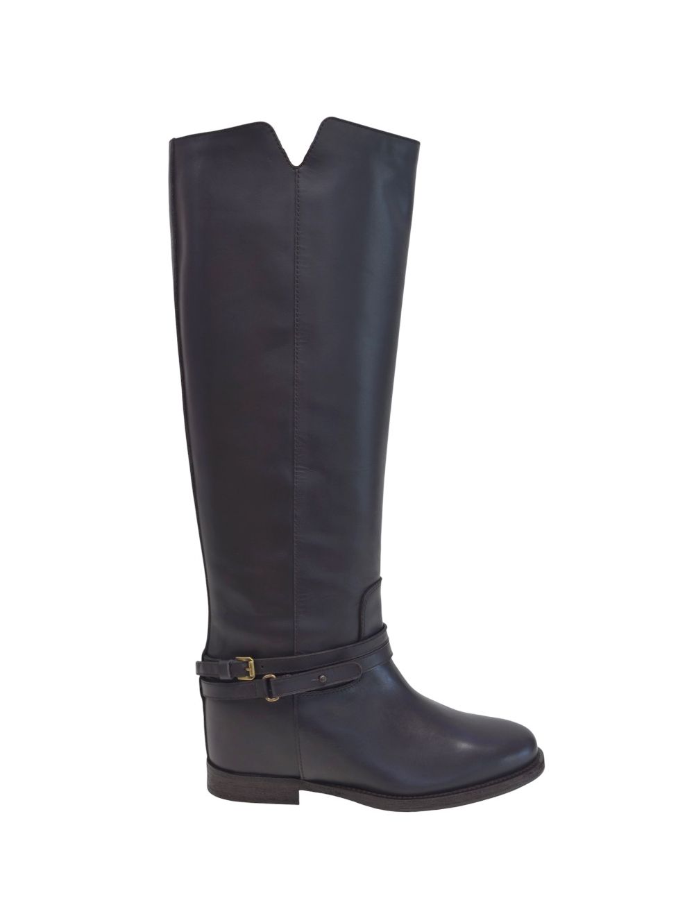 Stivale in pelle tdm con cinturino 4421